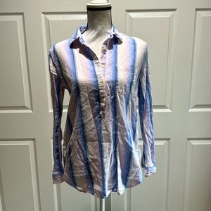 GAP Linen Cotton Blend Lightweight Blouse